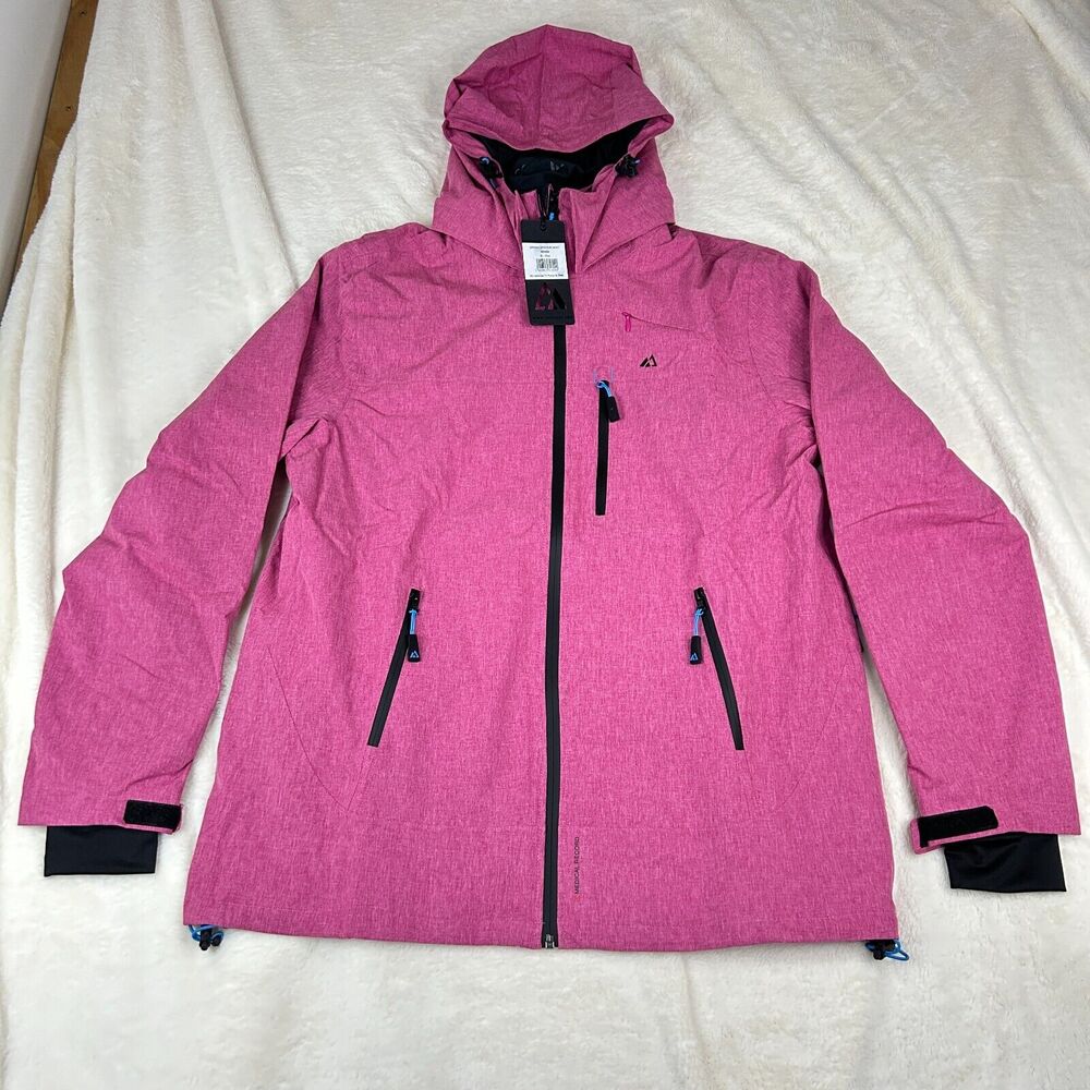 Apricoat Women's Jacket in Pink with Removable Hood Size XL
